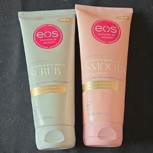 eos Shea Better Pre-Shave Scrub and Post-Shave Body Cream Set